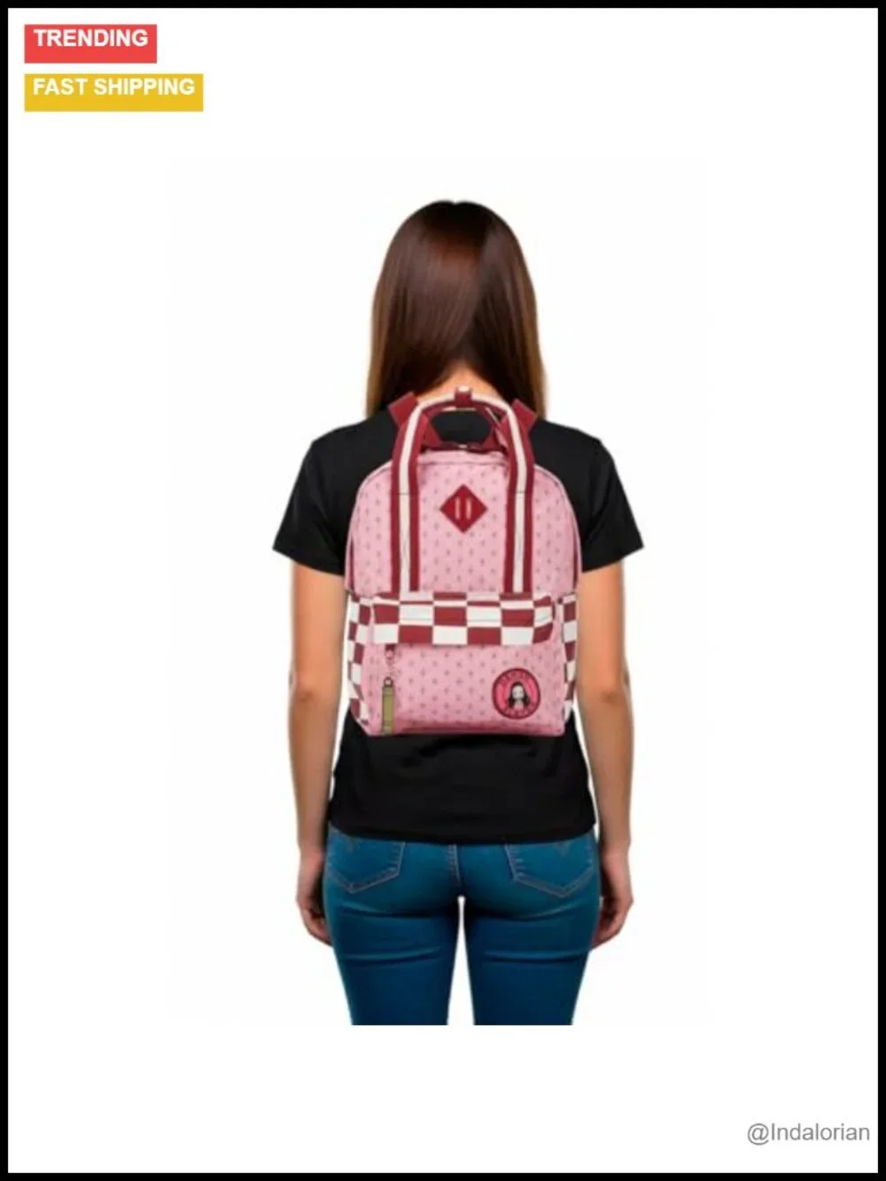 Mini Backpack - Demon Slayer Logo Nylon PU